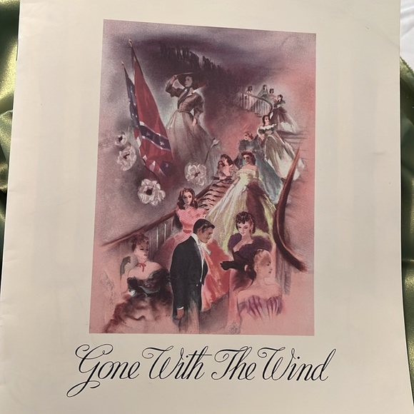 Gone With the  Wind Movie Pamphlet Vintage reproduction 1999. - Picture 3 of 12